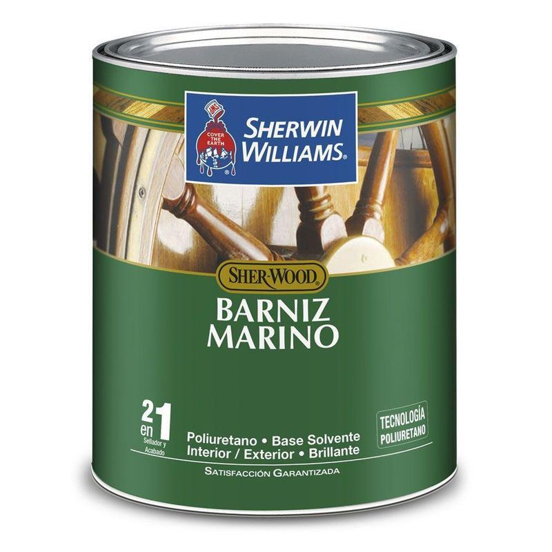 Barniz Marino Exterior Brillante 1 Gal - Sherwin Williams