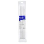 Cincho Estándar De 16 Plg Y 50 Lb Blanco 25 Pzas - Volteck