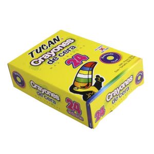 Crayones de Cera Estándar 24 Colores