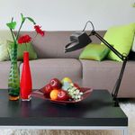 Lámpara Para Escritorio Color Gris 40 Watts - Zlumini