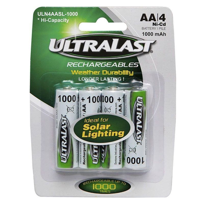 Baterías Aa Recargables Solar 4Pk Ultra - Ace
