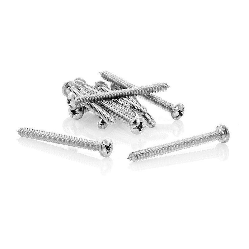 Tornillo Lam C/R Comb 8 X 2 Bl 12 Unidades - Leon Fasteners