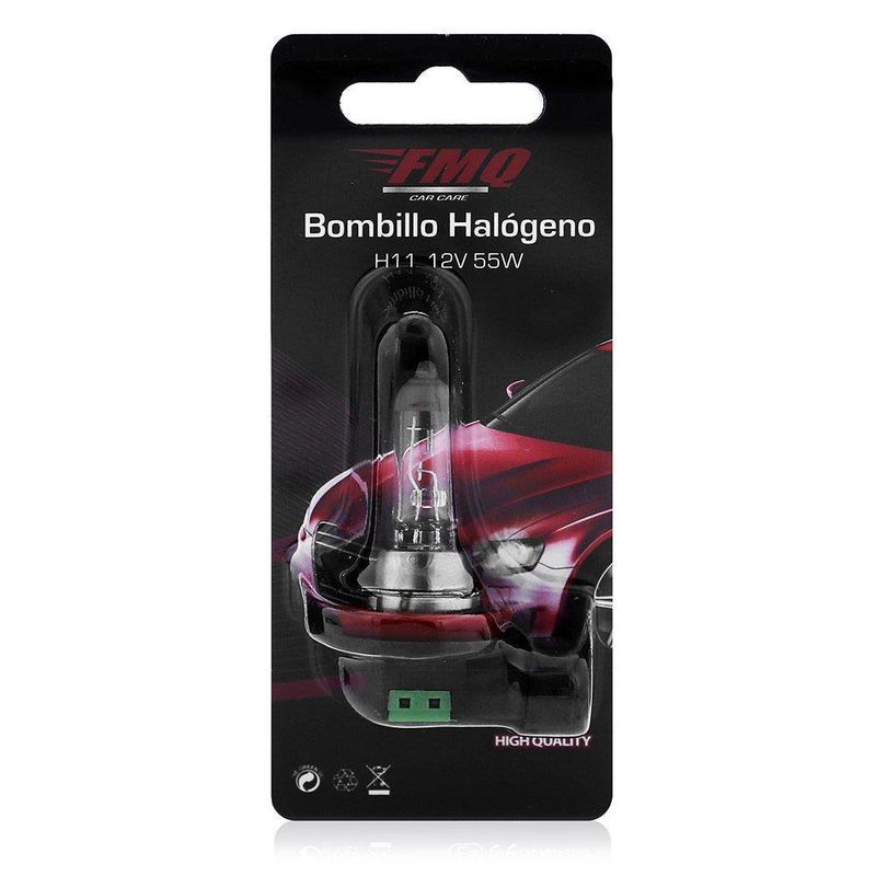 Bombilla H11 Transparente 55W - Fmq