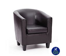 Sillón Café 74 x 71 x 77 Cm