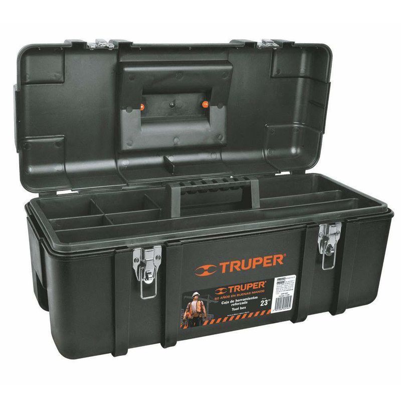 Caja De Herramientas Plástica 23 Plg - Truper