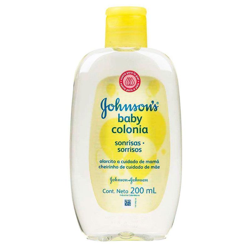 JOHNSON'S® colonia para bebés sonrisas