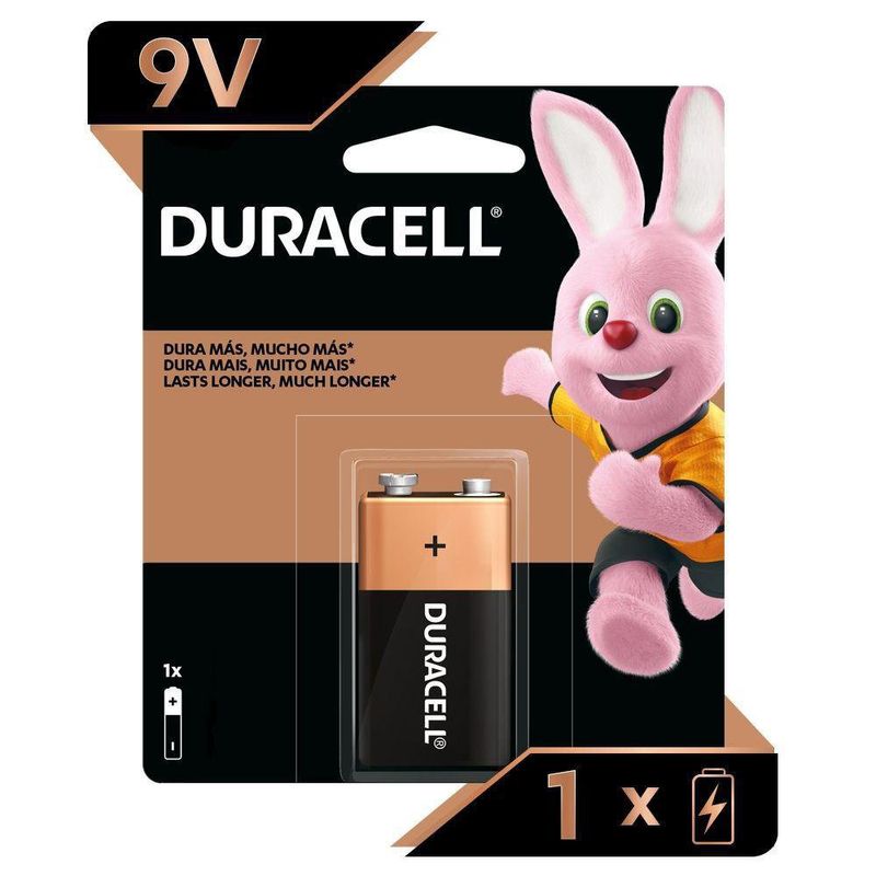 Batería Alkalina 9V - Duracell