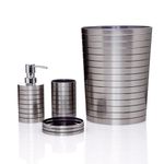 Set De Accesorios Para Baño 4 Piezas - Viva Fresh Varios Colores