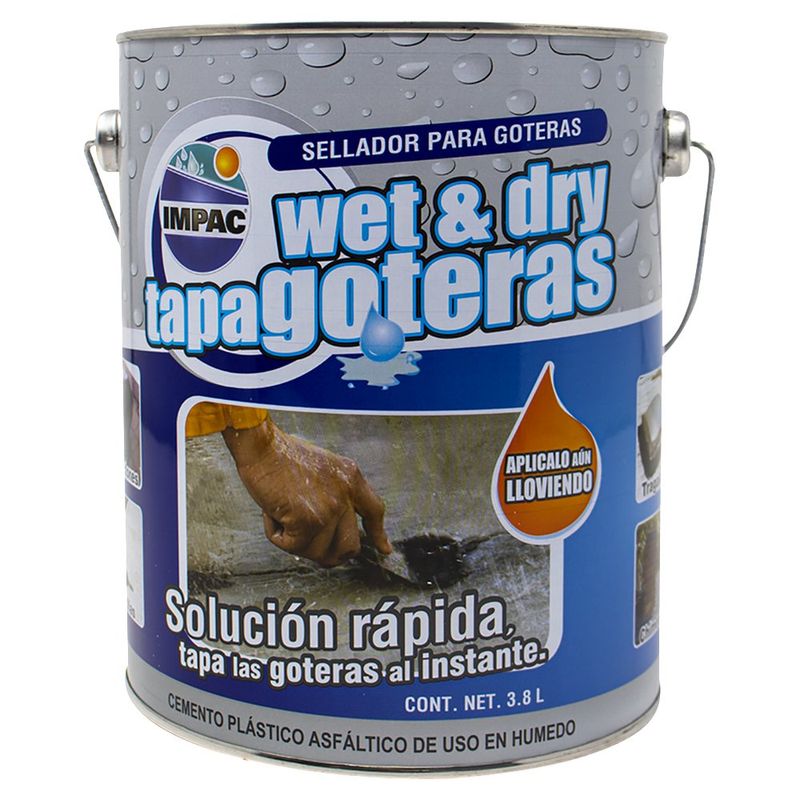 Masilla Tapagorteras Húmedo Y Seco 1 Gal - Impac