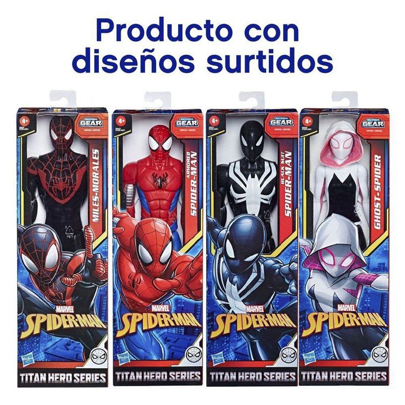 Figura Titan Web Warriors 12 Plg - Spider-Man