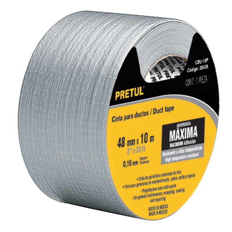 Duct Tape 2 X 33 Yardas Gris - Pretul