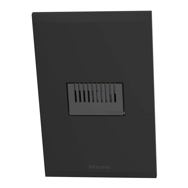 Timbre Zumbador Sencillo Negro - Bticino