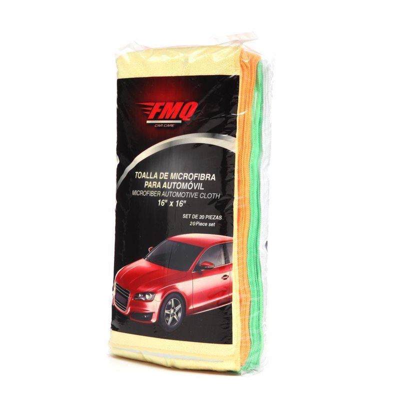 Set De 20 Toallas De Microfibra - Fmq
