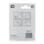 Set De 2 Ganchos Adhesivo - Inofix Varios Colores