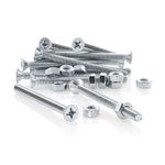 Tornillo Estufa Gal C/Pl C/T 1/4 X 3