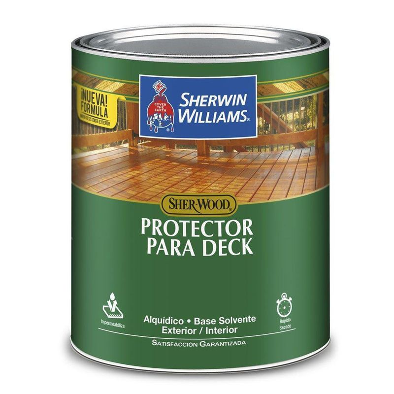 Barniz Protector Para Deck Satinado 1 Gal - Sherwin Williams