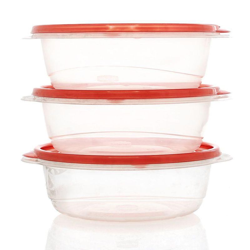 Set De 3 Contenedores Redondos - Rubbermaid