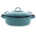 Budinera De Peltre 26 Cm Con 5 L Azul - Cinsa