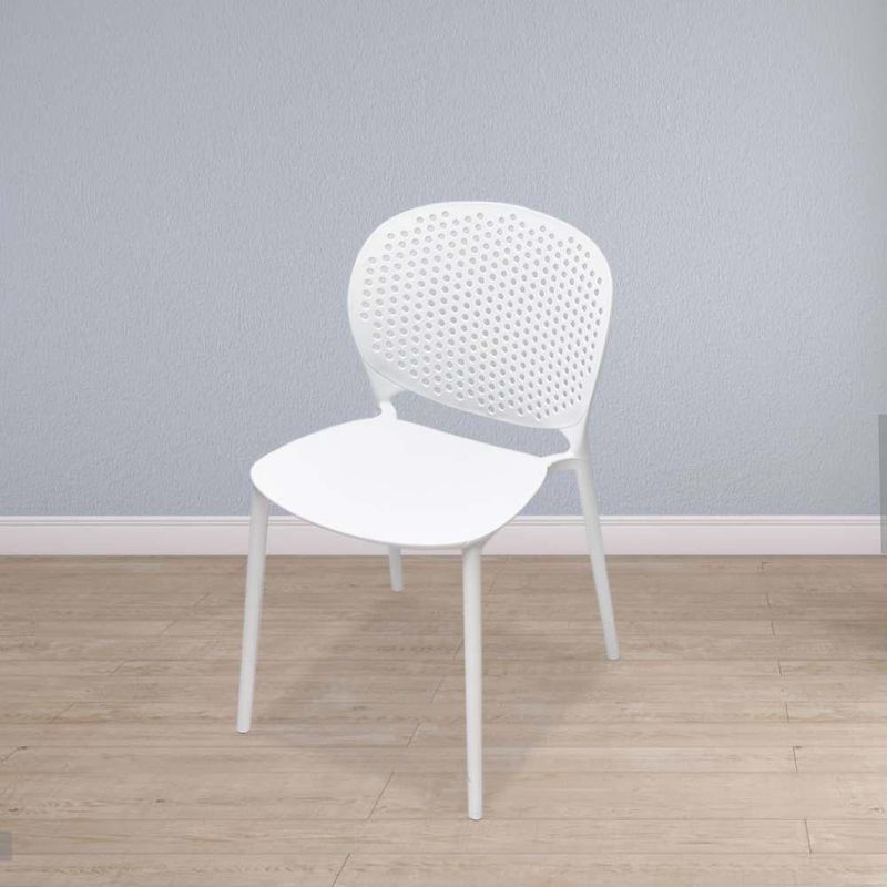 Silla Blanca Pp 55X49X80 Cm - Z