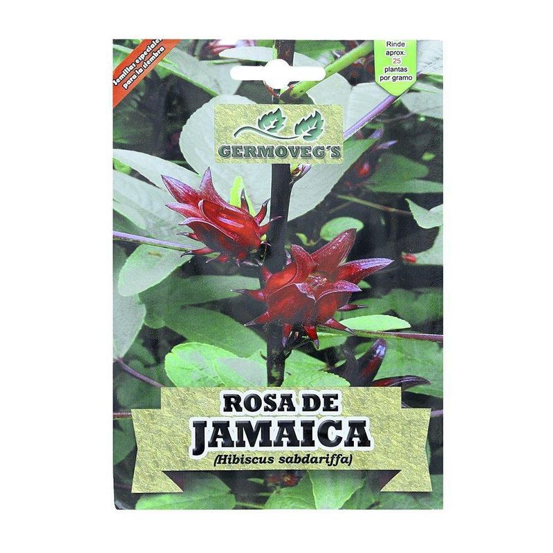 Semilla De Rosa De Jamaica - Germoveg´s - Cemaco
