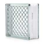Block De Vidrio Lattice 19X19X8 Cm - Jinchua
