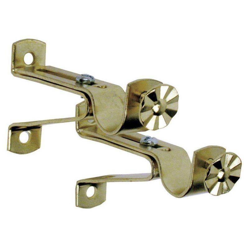 Set De 2 Brackets Brass De 5/8 Plg - Kenney