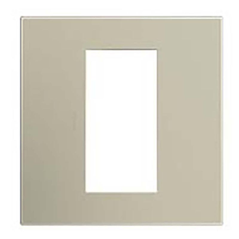 Placa De 2 Módulos Adorne Titanio  - Legrand