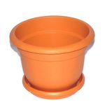 Maceta Plástica Terracota - Spartaplast Varios Tamaños