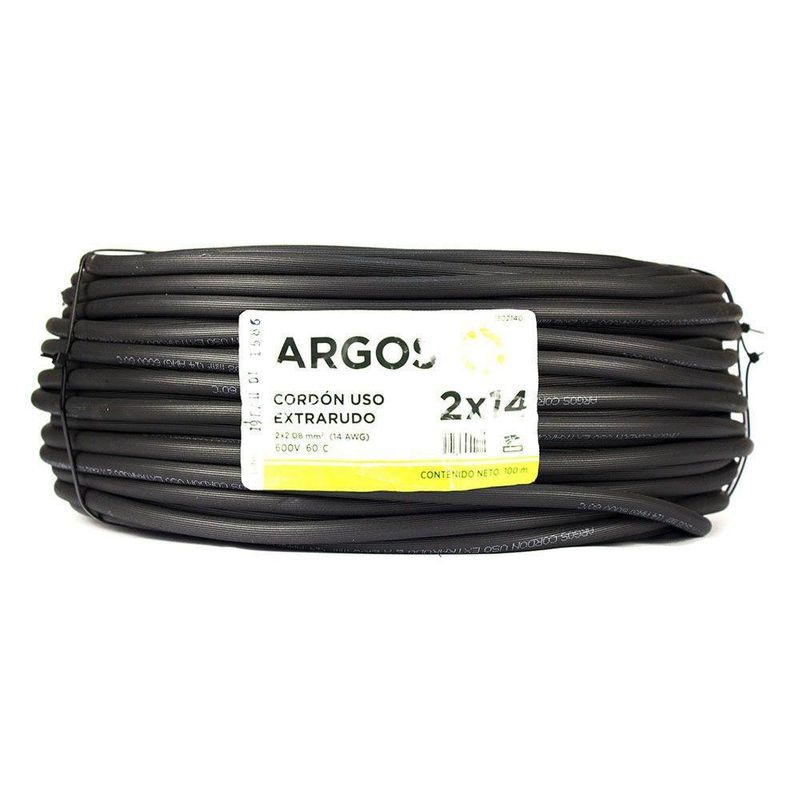 Cable Tsj De 14 Awg Negro - Argos