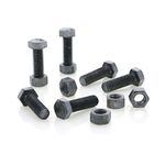 Set De 6 Tornillo Hexagonal 3/8 X 1 1/4