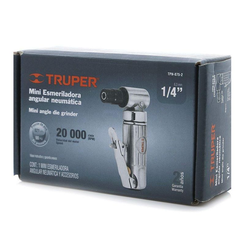 Esmeriladora Neumática Mini Truper 1/4