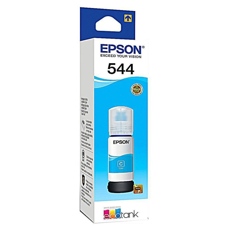 Tinta Epson T544 Cyan L3110 L3150 L5190 - Cemaco