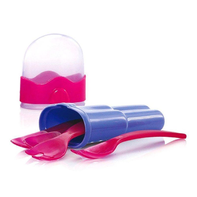 Set De Cucharas Y Tenedores Con Estuche - Nuby