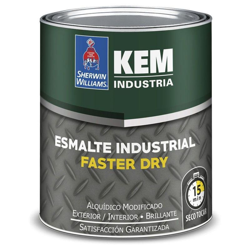 Esmalte Kem Faster Dry 1 Galon Blanco - Sherwin Williams