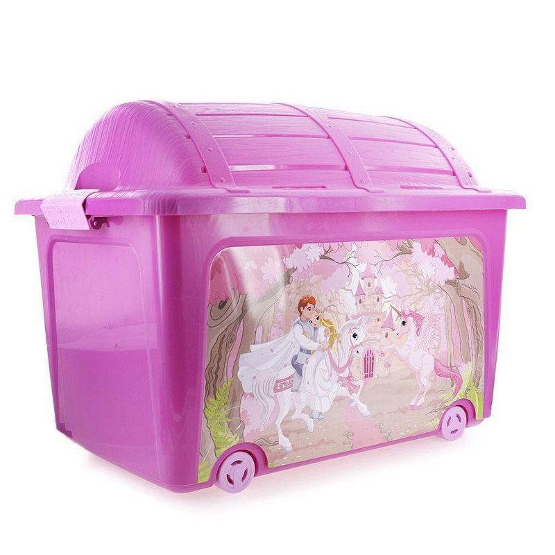 Caja Con Tapa Princesas - Kis