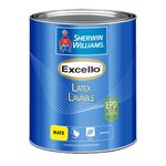 Excello Látex Lavable Mate Ultra Blanco 1 Gal - Sherwin Williams