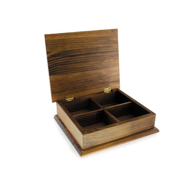 Caja De Madera Clara Mediana - Modular - Cemaco