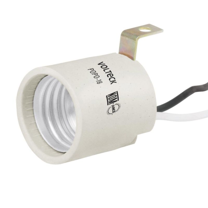Socket E27 Con Soporte De Interior - Volteck