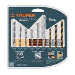 Juego Mixto De Brocas 9 Pzas - Truper