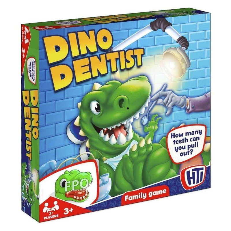 Juego De Mesa Dino Dentist Game - Hti