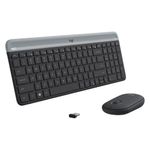 Combo Teclado Slim Y Mouse Inalambrico - Logitech