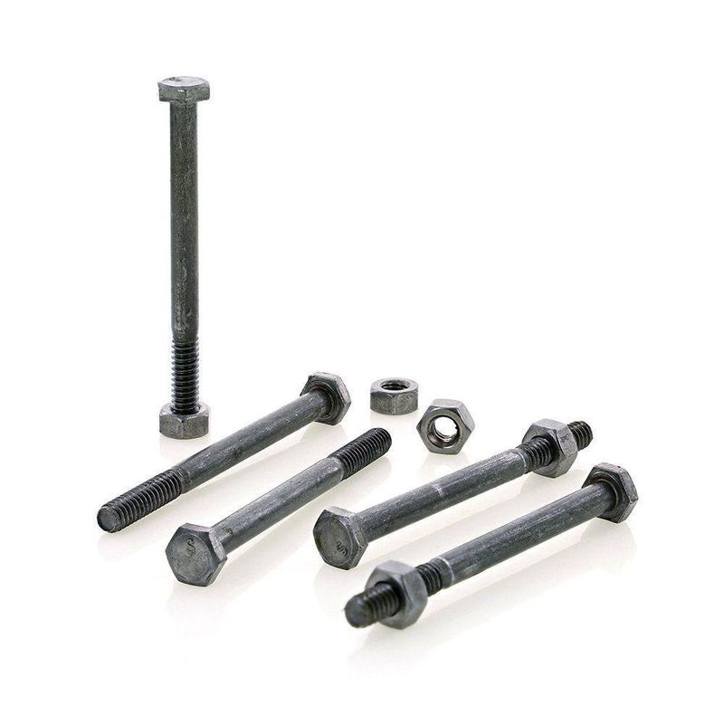 Set De 6 Tornillo Hexagonal 1/4 X 4 - Cemaco