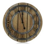 Reloj De Pared Circular Café De 15 Plg - Viva