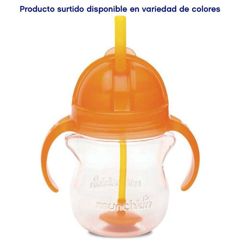 Vaso Entrenador Con Asas Y Pajilla 6M+  7 Oz - Munchkin