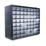 Gabinete Organizador 64 Div Negro - Truper