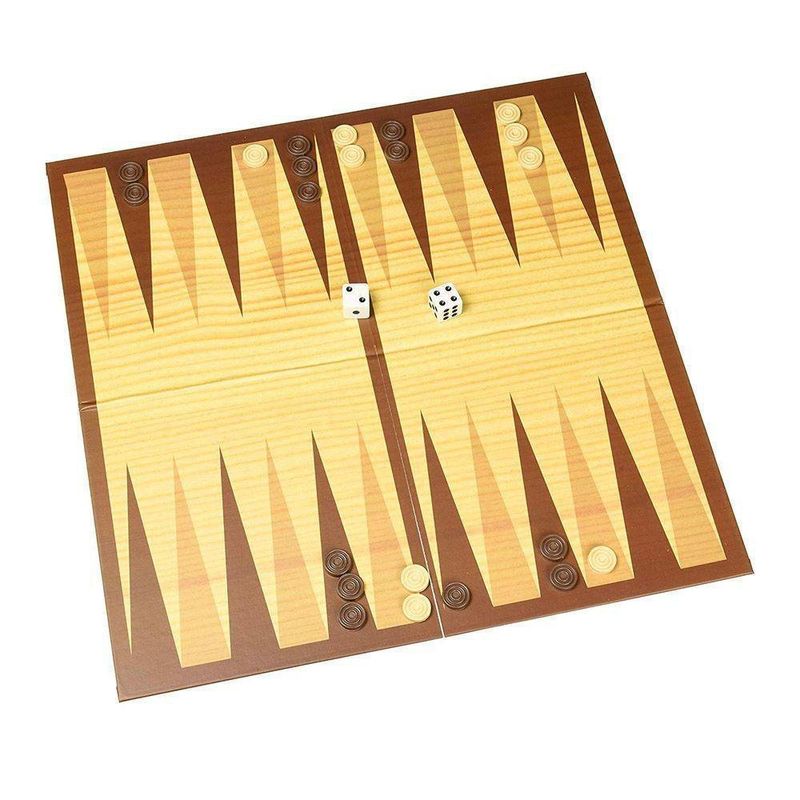 Backgammon Set 12X12 - Cardinal