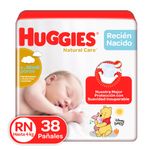 Pañales Natural Care Talla Rn 38 Uds - Huggies