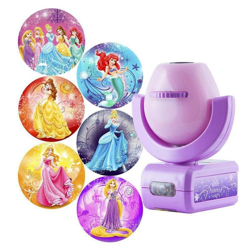 Lámpara De Noche Proyector Princesas Disney - Jasco