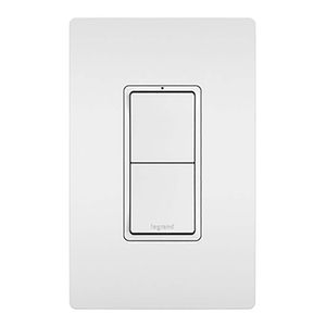 Interruptor Doble Blanco 15A - Legrand
