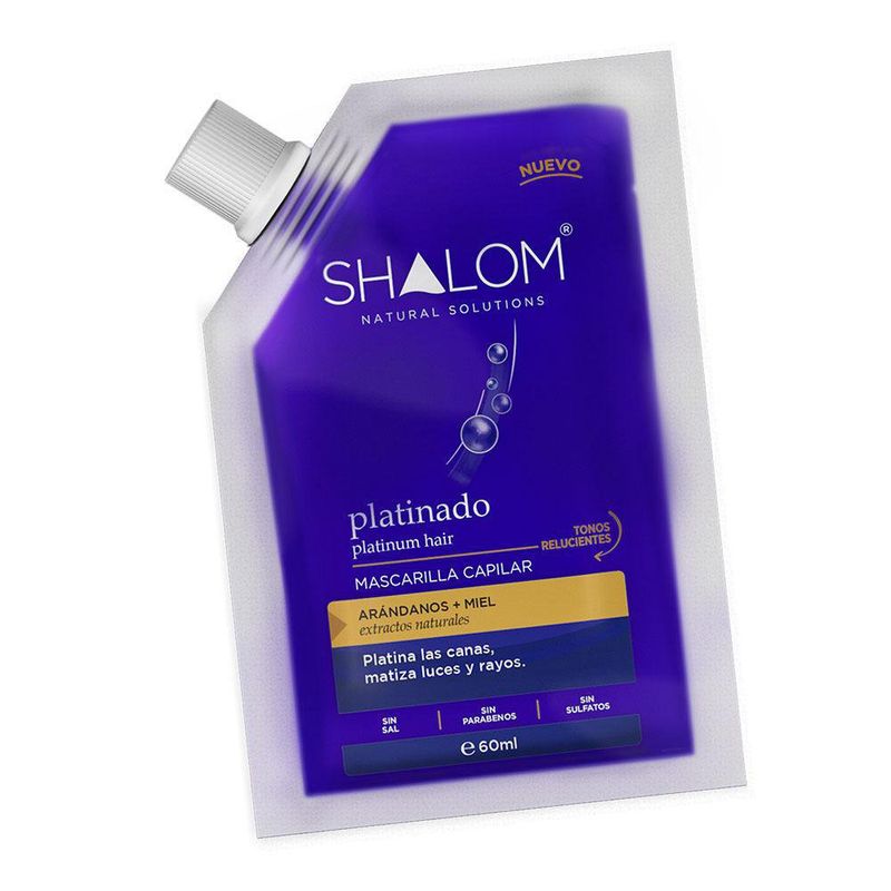 Mascarilla Capilar 60 Ml Shalom - Shalom